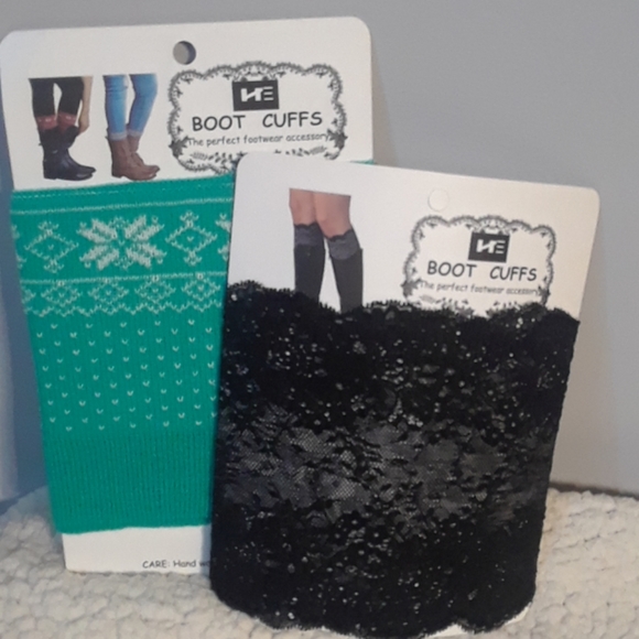 Accessories - N'E BOOT CUFFS Box and Bundle
